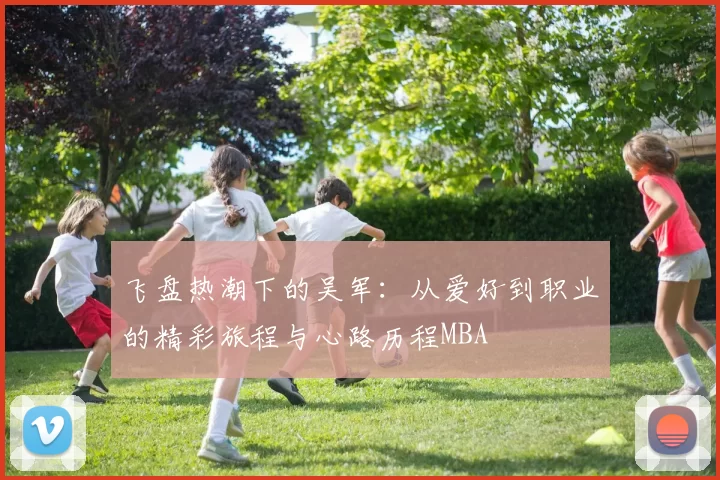 飞盘热潮下的吴军：从爱好到职业的精彩旅程与心路历程MBA
